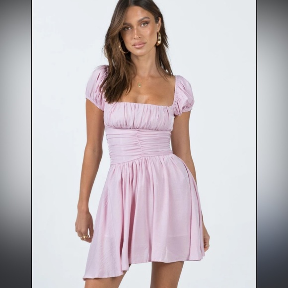 Princess Polly Petal Mini Dress - Picture 1 of 7